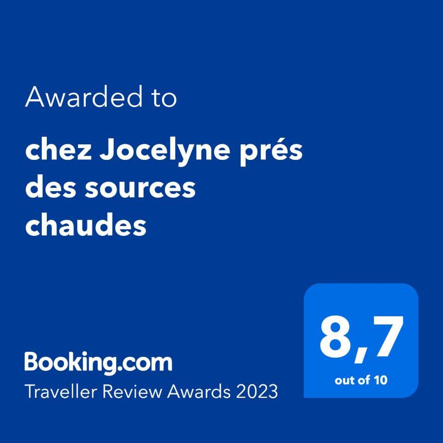 Вилла Chez Jocelyne Pres Des Sources Chaudes Буйант Экстерьер фото